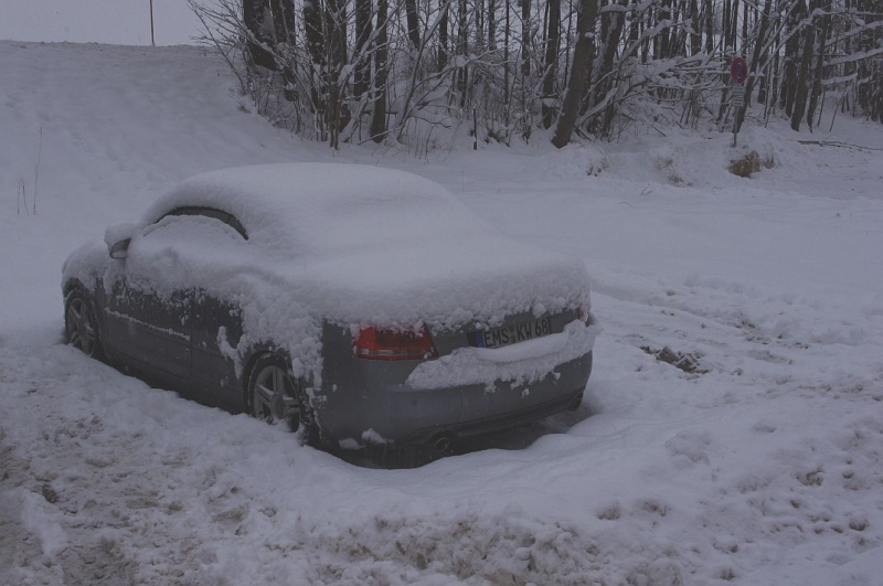 A4 cabby im Schnee