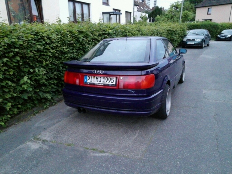 Audi Coupe 93 von Hinten